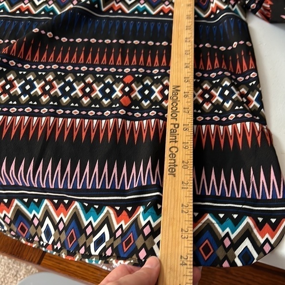 19 Cooper Aztec 3/4 sleeve blouse size xl - Picture 10 of 10